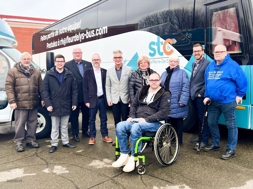 Le service de transport interrégional maintenant offert par la Société de transport collectif de Pierre-De Saurel