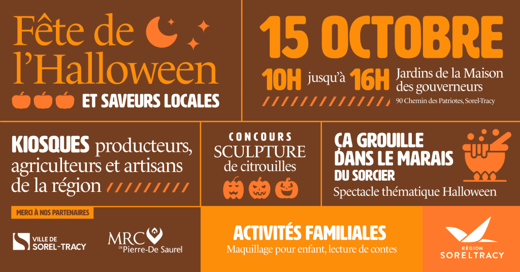 Fête de l’Halloween et Saveurs Locales à la Maison des gouverneurs